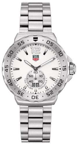 TAG Heuer Formula 1 Big Date 42 Stainless Steel / White / Bracelet